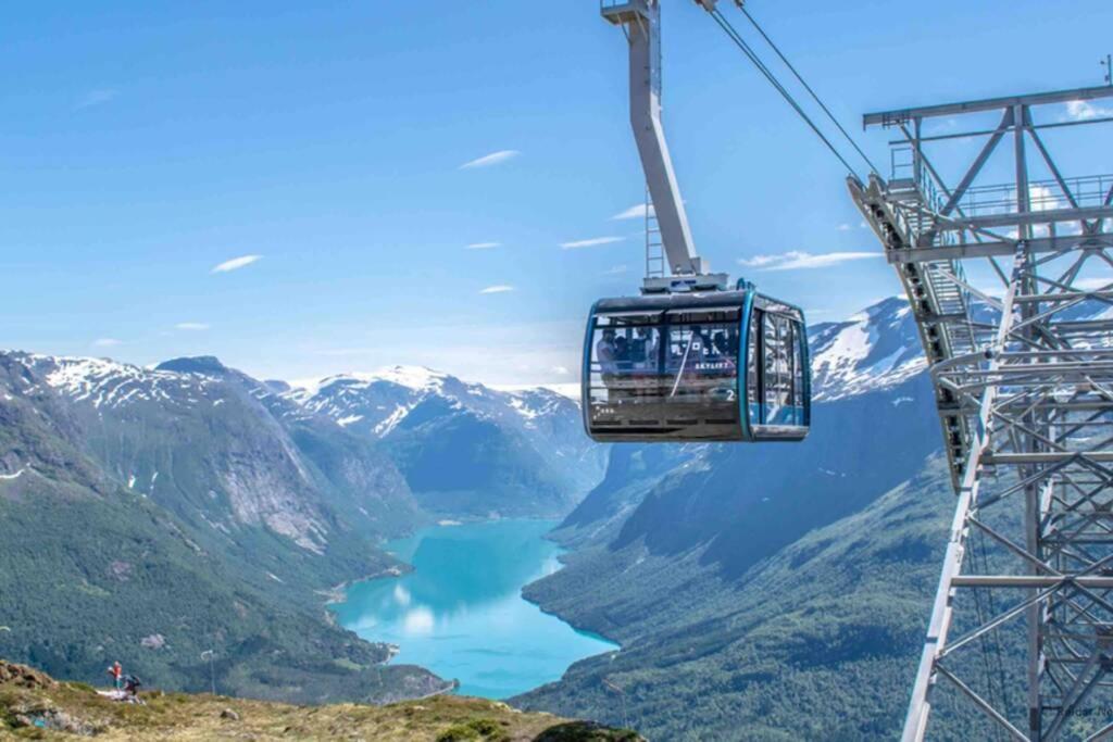 Hytte I Stryn Med Elbil Lader Εξωτερικό φωτογραφία