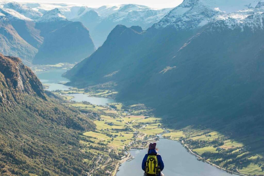 Hytte I Stryn Med Elbil Lader Εξωτερικό φωτογραφία